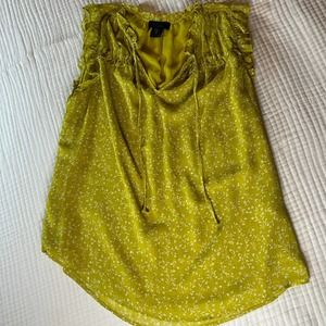 Sleeveless blouse by Rachel Roy, chartreuse